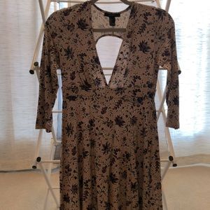 Floral skater dress